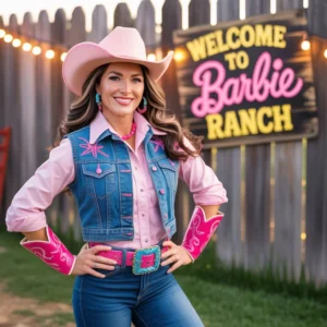 Barbie Cowgirl Outfit Ideas for Coachella 2025 barbie cowgirl outfit